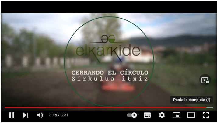 Elkarkide_Video "Cerrando el Círculo - Zirkulua Itxiz", ganador del III Concurso de cortos y videos de Compostaje